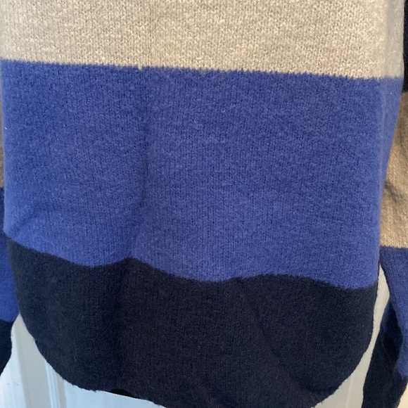 Cliche Womens Funnel Neck Sweater sz XL Blues Gray NWOT - Picture 3 of 7